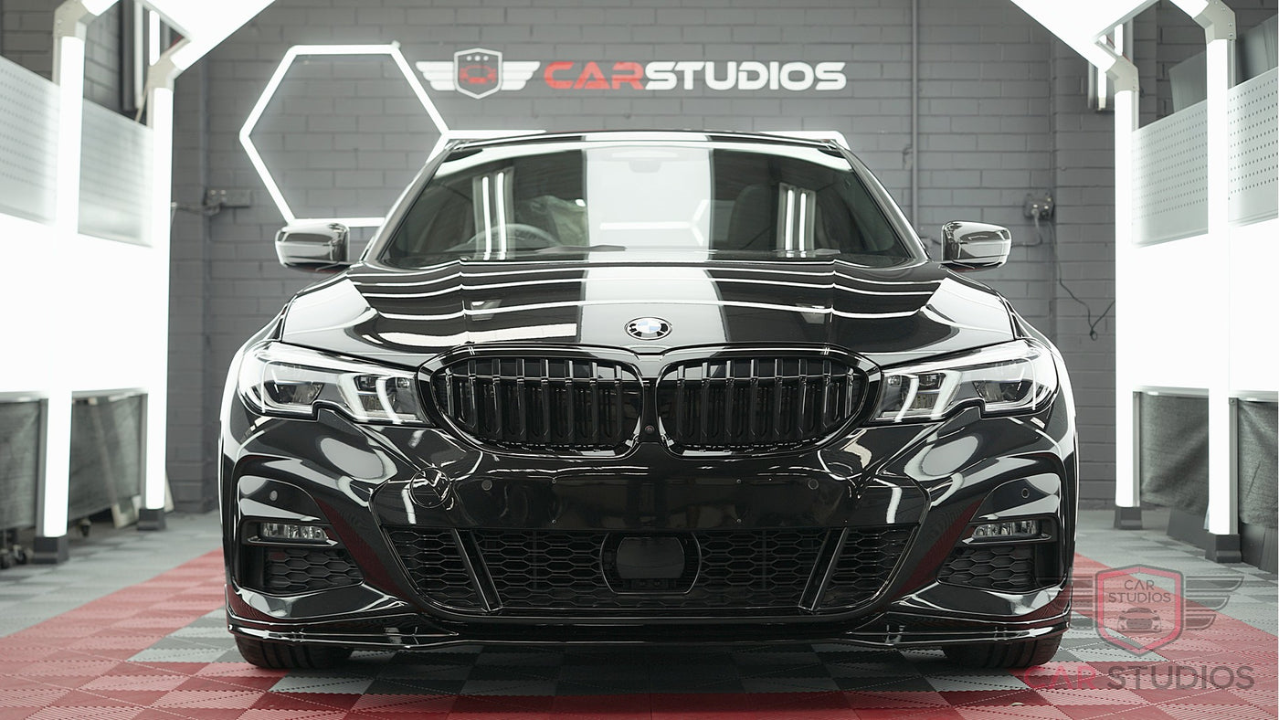 2020 Black BMW 330 M-Sport