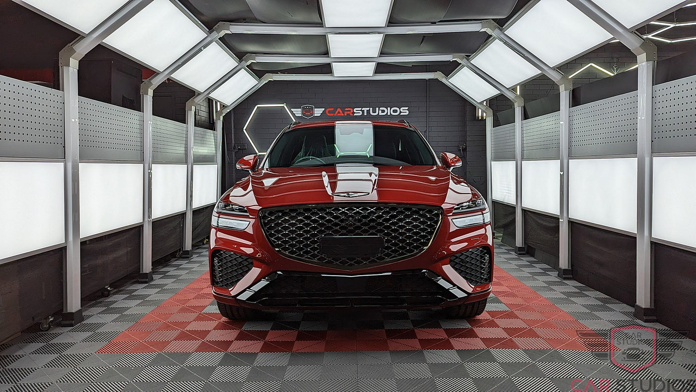 2023 Genesis GV70 Red / Black Interior